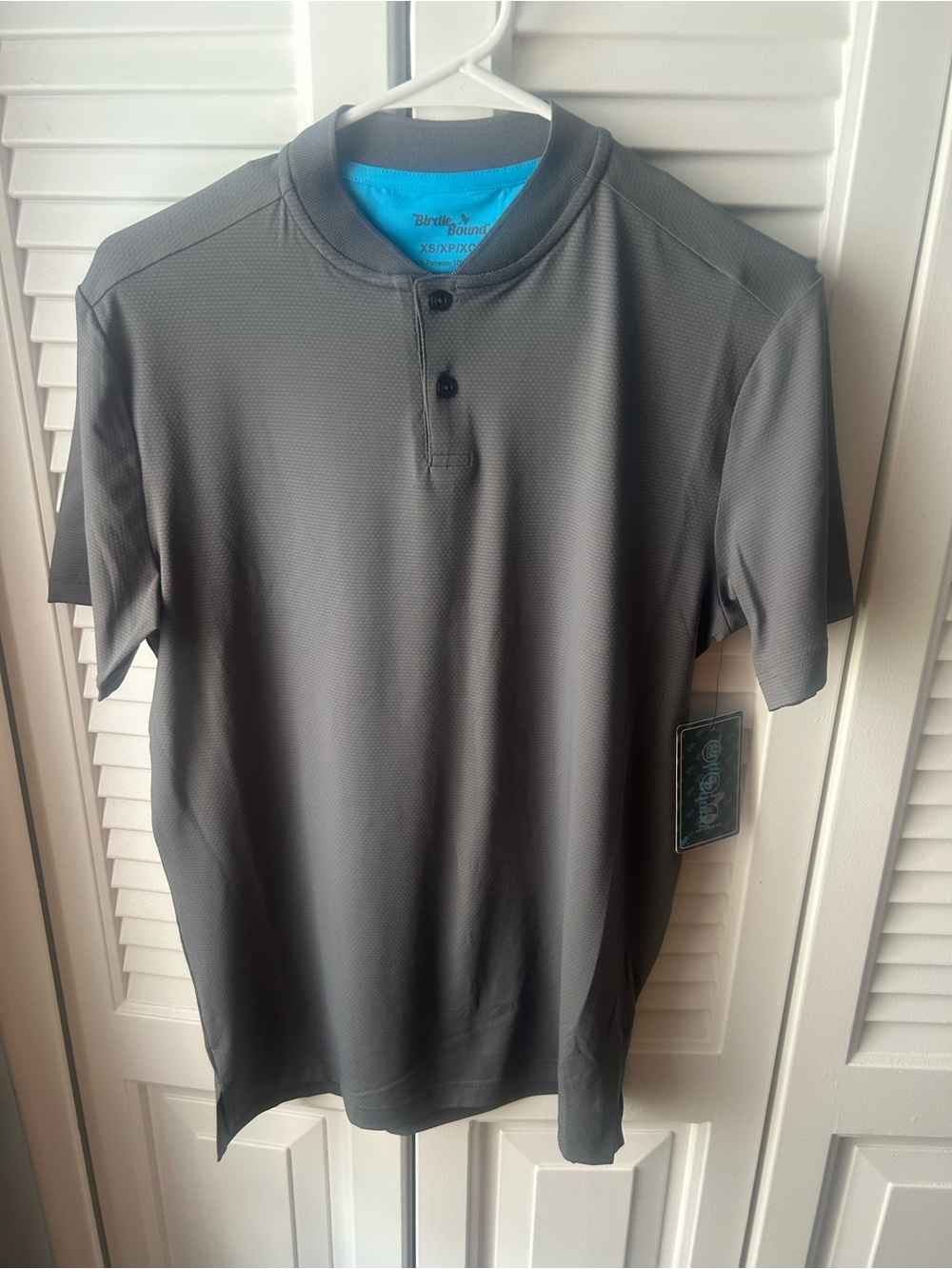 Men's Dark Smoke Short Sleeve Tee - Performance Comfort